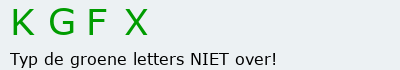 Bevestigingscode