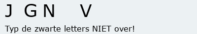 Bevestigingscode