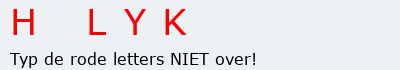 Bevestigingscode