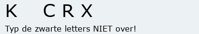 Bevestigingscode