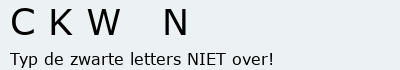 Bevestigingscode