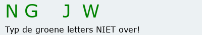 Bevestigingscode