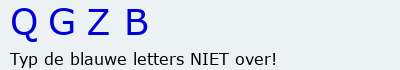 Bevestigingscode