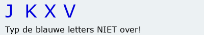 Bevestigingscode
