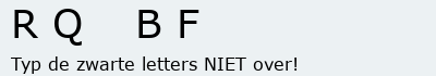 Bevestigingscode