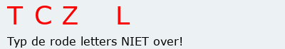 Bevestigingscode