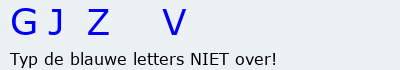Bevestigingscode
