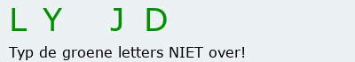 Bevestigingscode