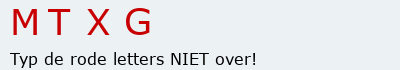 Bevestigingscode