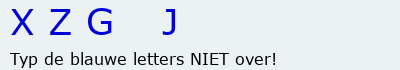 Bevestigingscode