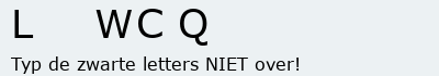 Bevestigingscode