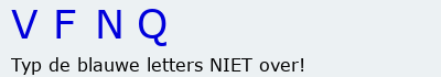 Bevestigingscode