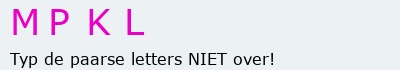 Bevestigingscode
