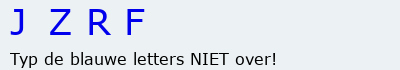 Bevestigingscode
