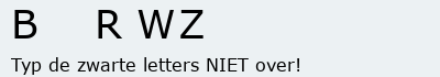 Bevestigingscode
