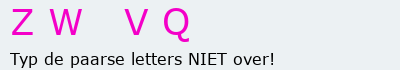 Bevestigingscode