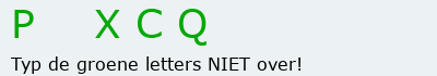 Bevestigingscode