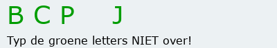 Bevestigingscode
