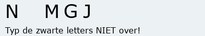 Bevestigingscode