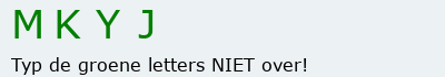 Bevestigingscode