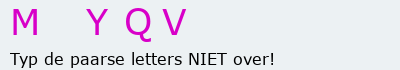 Bevestigingscode