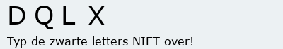 Bevestigingscode