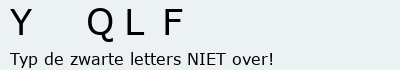 Bevestigingscode