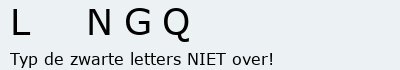 Bevestigingscode