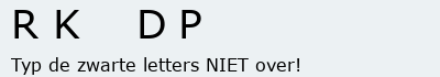 Bevestigingscode