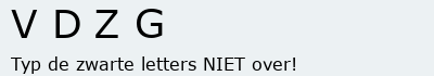 Bevestigingscode