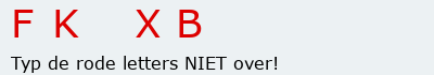 Bevestigingscode