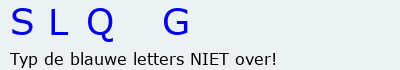 Bevestigingscode