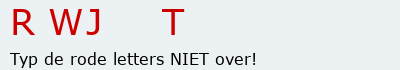 Bevestigingscode