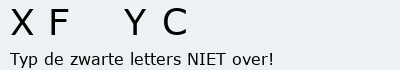 Bevestigingscode