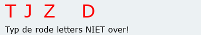 Bevestigingscode