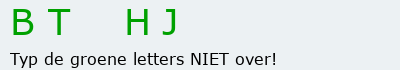 Bevestigingscode