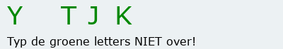 Bevestigingscode