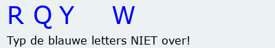 Bevestigingscode