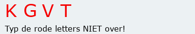 Bevestigingscode