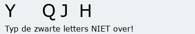 Bevestigingscode