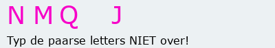Bevestigingscode