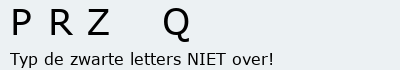 Bevestigingscode
