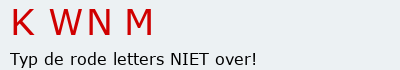 Bevestigingscode
