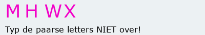 Bevestigingscode