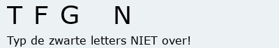 Bevestigingscode