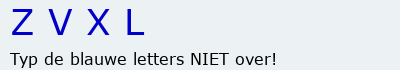 Bevestigingscode