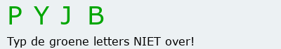 Bevestigingscode