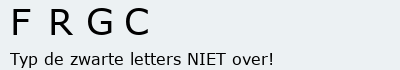 Bevestigingscode