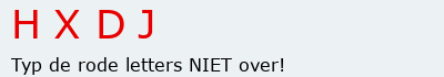 Bevestigingscode