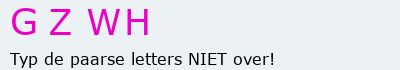 Bevestigingscode